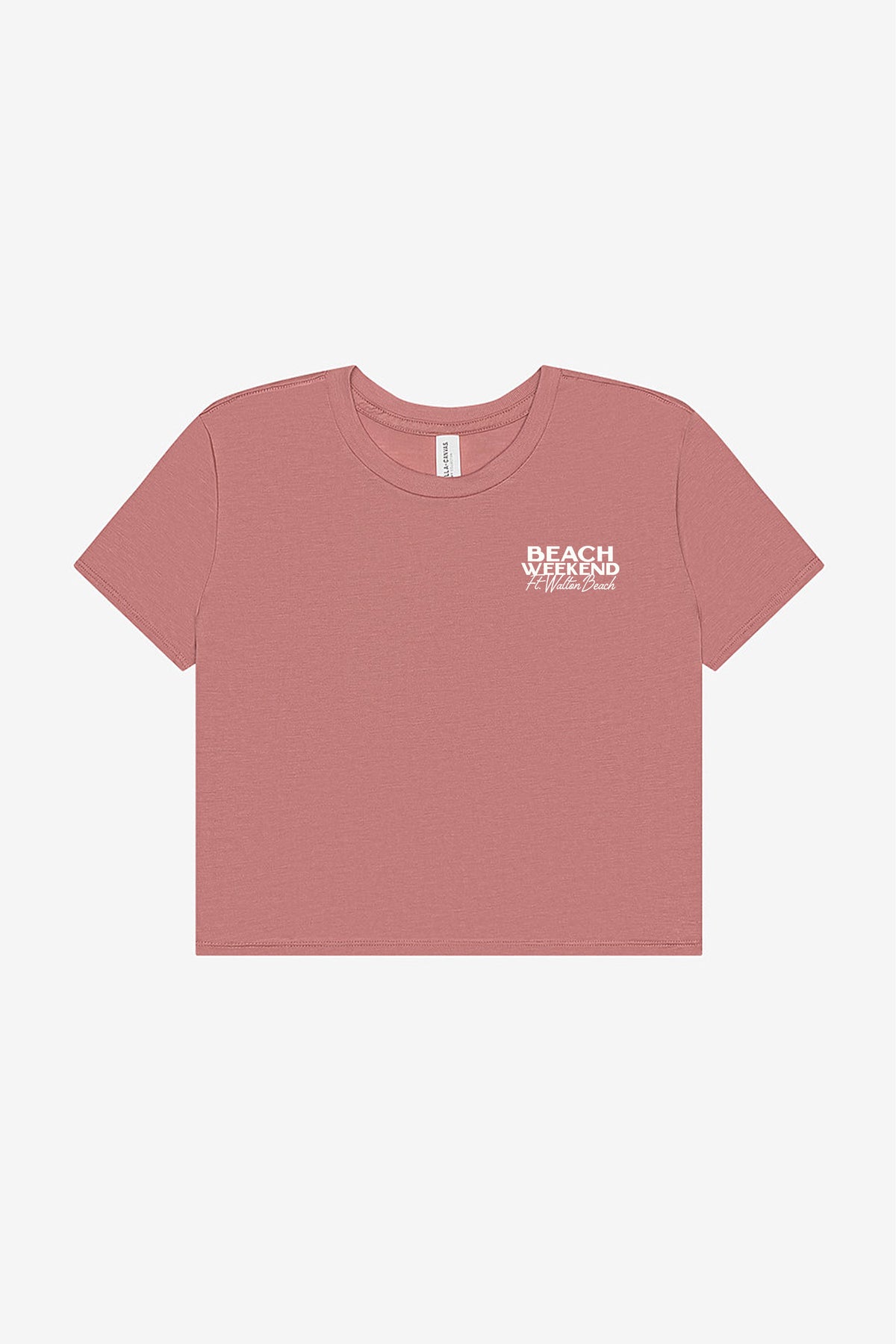 Crab Island Crop Tee