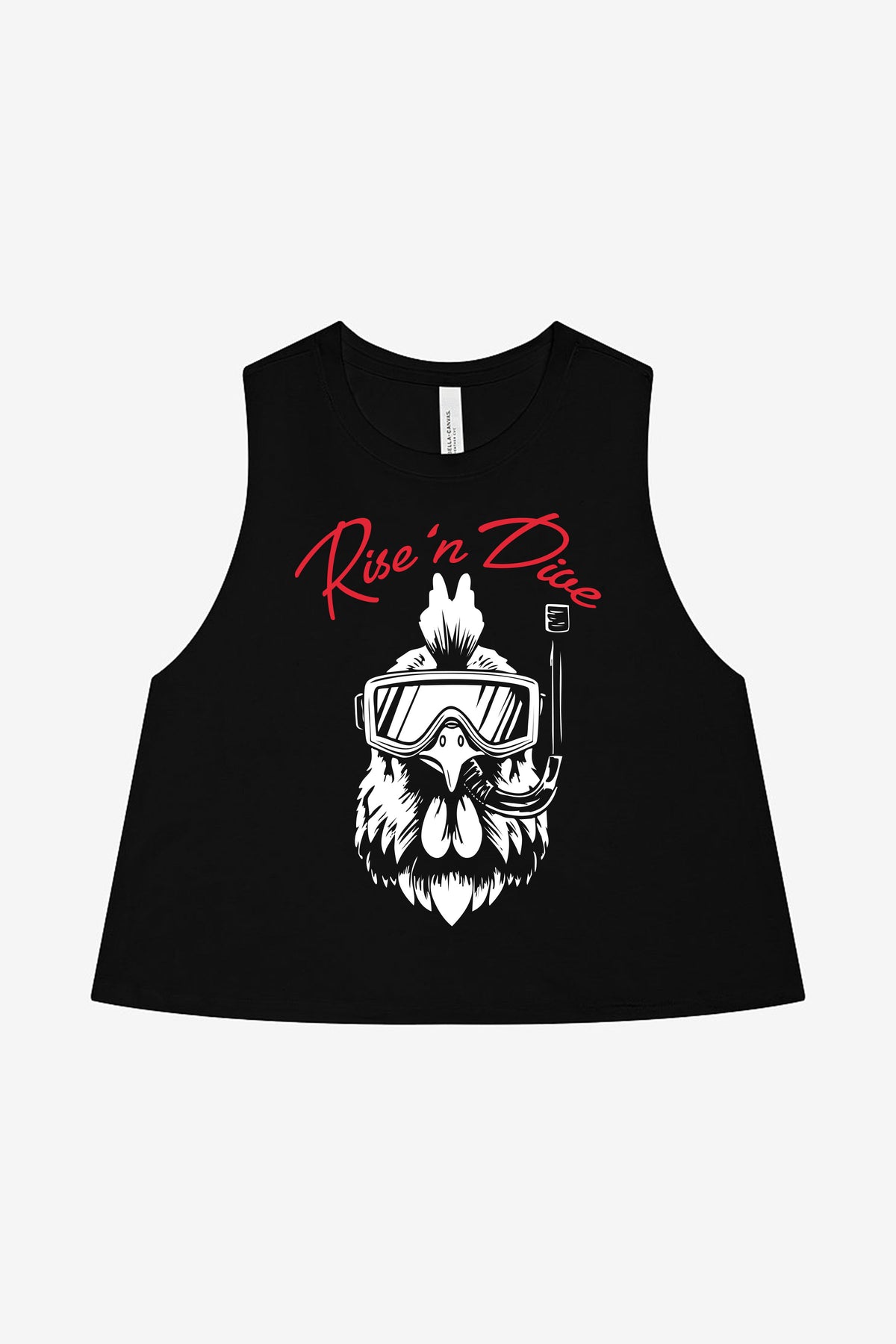 Rise n' Drive Rooster Crop Racerback
