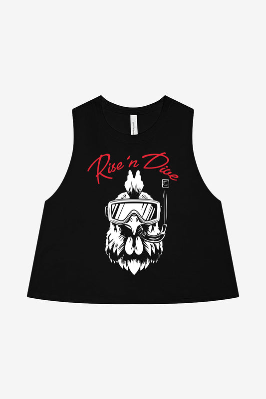 Rise n' Drive Rooster Crop Racerback